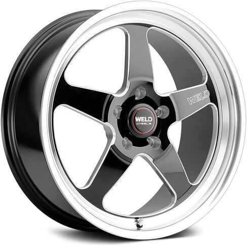 Weld - S104 20x8 Ventura 5x127 ET00 BS4.50 Gloss BLK MIL DIA 78.1 (S10408073450) in Saudi Arabia