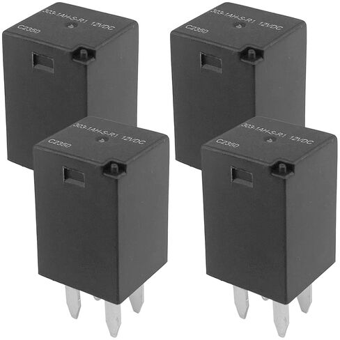 303-1AH-S-R1 Relay (4-Pack) 12V 20A 4-Pin Sealed Micro Power Relay Compatible with Polaris Ranger RZR UTV Sportsman Resolves Fuel Pump & Cooling Fan Failure in Saudi Arabia