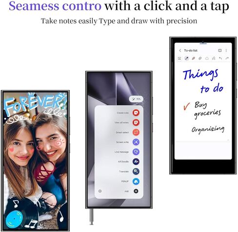 Stylus Pen Replacement for Samsung Galaxy S24 Ultra, Touch Stylus Pen with 4096 Levels Pressure Sensitivity for Samsung Galaxy S24 Ultra S24U (Titanium Violet) in Kuwait