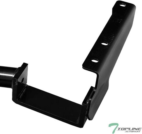 Class 3 III Black 2" Receiver Tube Rear Bumper Trailer Tow Hitch Towing Mount + 4 Way Flat Wiring Harness T-Connector Compatible with 04-07 Toyota Highlander / 04-09 Lexus RX330 / RX350 / RX400h in Saudi Arabia