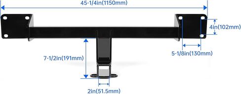 Kojem Class 3 Trailer Tow Hitch Compatible with 2021-2023 Ford Bronco Sport, Except First Edition Replace for 13474 2" Receiver Towing 3,500 lbs Capacity in Saudi Arabia