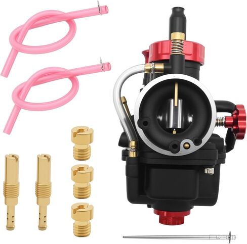 Anxingo PE22FL Carburetor, 22mm Carburetor for 110cc 125cc 130cc 140cc Flange Motorcycle Engine with Carb Jets Replacement for Predator212 Apollo Tao Tao in Saudi Arabia