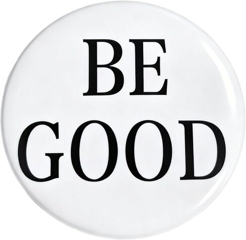 BE GOOD Pins for Women, ICE OUT Justice Freedom Large Label Brooch Inspiration White Glame Paper Clip commemoration Renee Good Clothing Accessory Gift Jewelry in Saudi Arabia