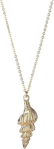 GeRRiT البوهيمي قوقعة قلادة الشاطئ شل قلادة قلادة المرأة قذيفة القلنسوة الصيف حزب هدية مجوهرات in Kuwait