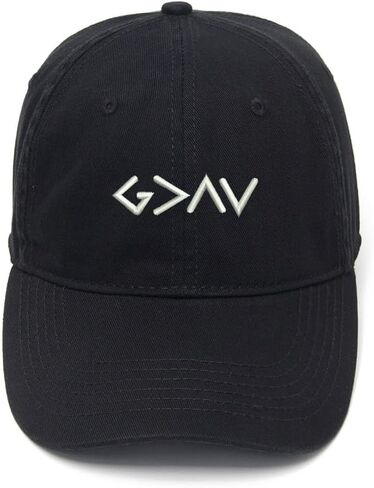 God is Greater Embroidered Mens Baseball Cap Cotton Washed Baseball Hat in Saudi Arabia