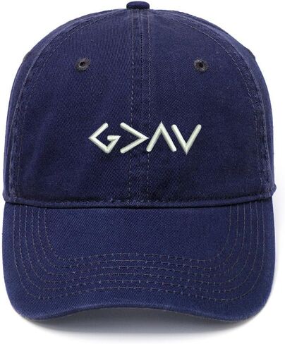 God is Greater Embroidered Mens Baseball Cap Cotton Washed Baseball Hat in Saudi Arabia