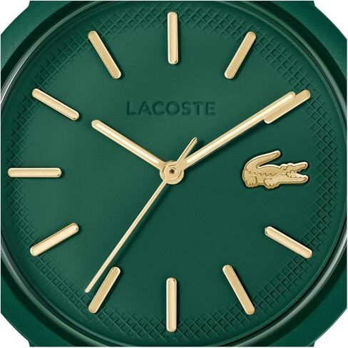 Lacoste. 12.12 Men's Quartz Watch - 3 Hand Analog - Silicone Strap - Sporty Timepiece - Gift for Him - 42mm in Saudi Arabia