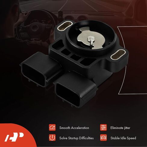 A-Premium TPS Throttle Position Sensor Compatible with Nissan Skyline RB33 1993-1998 2.5L RB25DET, Patrol 2000-2014 Y61 3.0L Turbo Diesel ZD30DDTI in Saudi Arabia