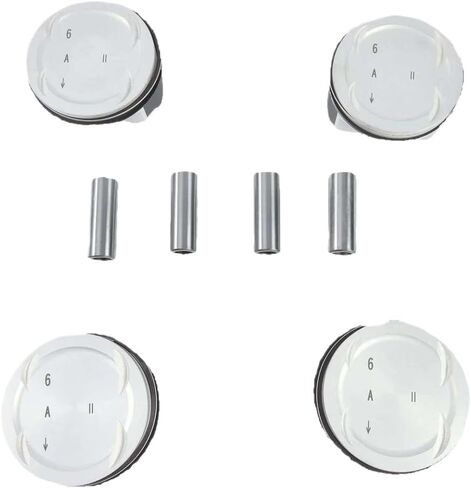 Engine Piston And Ring Kit 234102G001 230242G000 Compatible With 2007-2017 ILoad IMax H-1 Starex G4KG 2.4L in Kuwait