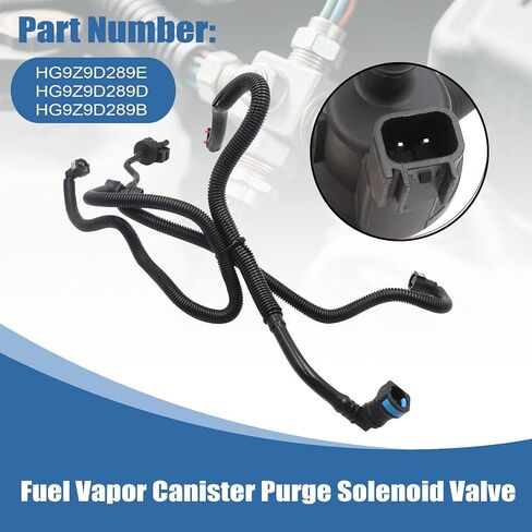 Vapor Canister Purge Va-lve HG9Z9D289D, HG9Z9D289E Compatible with Ford Fusion 2.0L EcoBoost 2017 2018 2019 2020, Compatible with Lincoln MKZ 2019-2020 Replace HG9Z-9D289-E HG9Z9D289B in Saudi Arabia