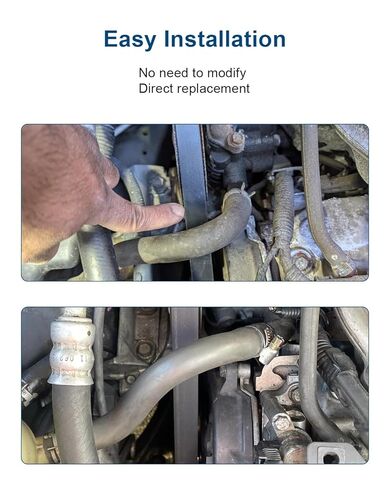 K060837 Engine Serpentine Drive Belt 83.68 inches Fit for Dodge Cadillac Hyundai Ford Kia Mercedes-Benz Chrysler Lexus Saab Mazda Sonata 2011-2014, Replace 6PK2126 1060837 in Kuwait