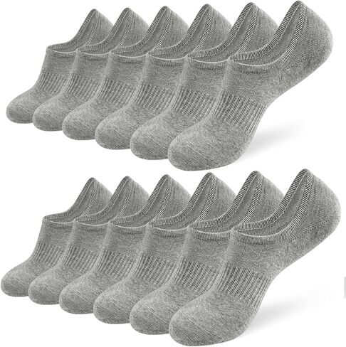 SIXDAYSOX 6/8 Pairs No Show Socks for Men, Low Cut Ankle Socks with Non-Slip Grips for Sneakers Loafers 5-7/8-10/9-11 in Saudi Arabia