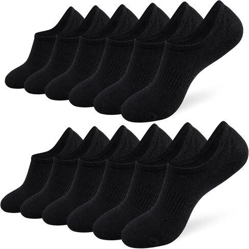 SIXDAYSOX 6/8 Pairs No Show Socks for Men, Low Cut Ankle Socks with Non-Slip Grips for Sneakers Loafers 5-7/8-10/9-11 in Saudi Arabia