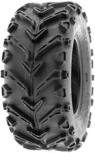 SunF 24x10-12 ATV UTV Muddy Tire 24x10x12 Mud Hardpack 6 PR A041 - زوج من 2 in Saudi Arabia