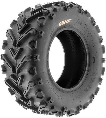SunF 24x10-12 ATV UTV Muddy Tire 24x10x12 Mud Hardpack 6 PR A041 - زوج من 2 in Saudi Arabia