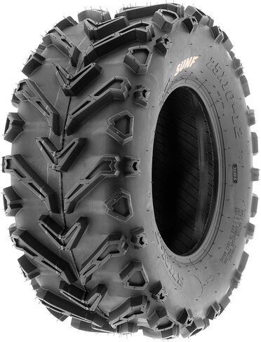 SunF 24x10-12 ATV UTV Muddy Tire 24x10x12 Mud Hardpack 6 PR A041 - زوج من 2 in Saudi Arabia
