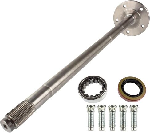 TEN Factory MG25103 Bolt Pattern Spline Drive Axle Shaft Assembly for Ford 8.8, 31 Spline Details Right - Fits Ford Bronco, F-150, E-150,/Econoline Replaces 92-23325, E7TZ4234A, PA5435A, YC2Z4234CA in Saudi Arabia