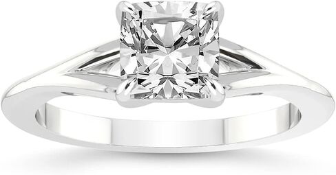 FRIENDLY DIAMONDS Lab Grown Diamond Ring For Women IGI Certified | 1-5 Carat Cynthia Split Shank Diamond Ring | 14K Or 18K White, Yellow Or Rose Gold | FG-VS Quality in Saudi Arabia