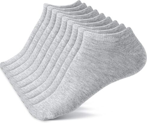 BYDOLL 9/18 Pairs Ankle Socks for Women Athletic Running Breathable Soft Socks No-Slip Grip for Sports and Casual in Saudi Arabia