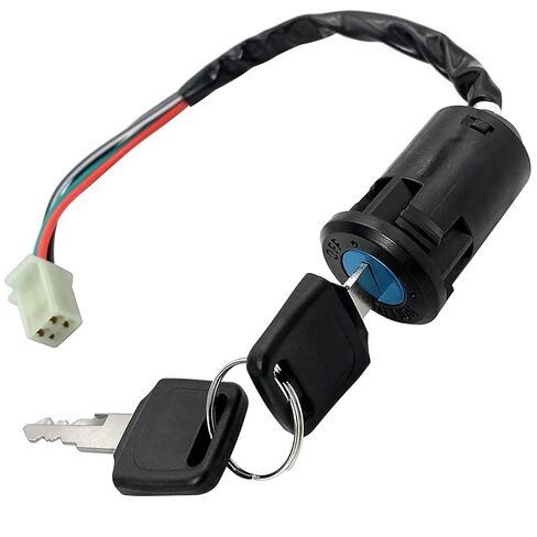 4 Wire Ignition Switch Set with Cap for 50cc 70cc 90cc 110cc 125cc 150cc 200cc 250cc Motorcycle, ATV TaoTao Sunl ATV 4 Wire 4 Pin 150cc ATV Ignition Switch in Kuwait