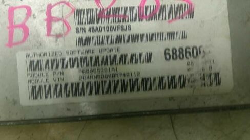 Engine ECM Control Module 3.6L Fits 2011 11 Compatible with Dodge Caravan P68065361AI 68065361AI in Saudi Arabia