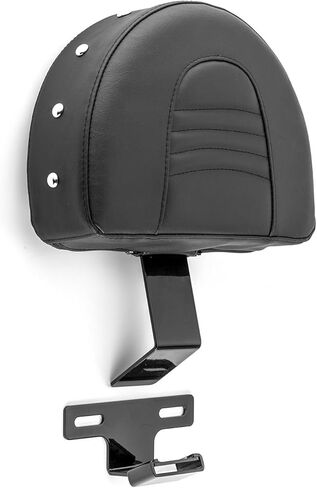 Mofun Driver Backrest Rider Back Rest Mount Kit PU Pad متوافق مع Harley Softail Heritage 1993-2006 مع مقاعد المخزون، أسود in Saudi Arabia