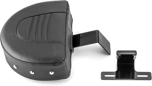 Mofun Driver Backrest Rider Back Rest Mount Kit PU Pad متوافق مع Harley Softail Heritage 1993-2006 مع مقاعد المخزون، أسود in Saudi Arabia