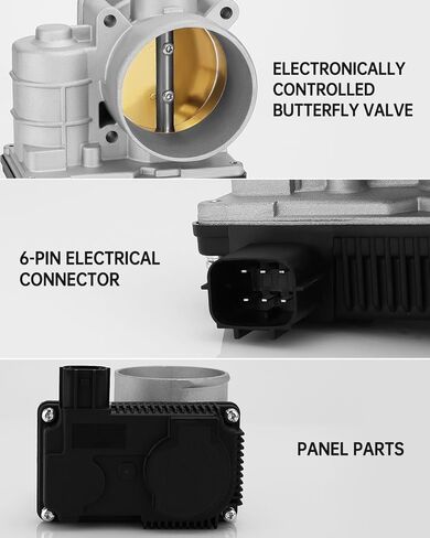 OKLPF Electronic Throttle Body Compatible with Nissan Models Altima Sentra X-Trail 2002-2006 L4 2.5L，Replacement Number 16119-AE010 in Saudi Arabia