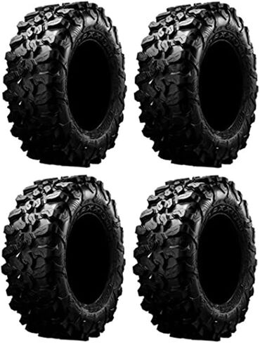 Full set of Maxxis Carnivore Radial (8ply) ATV Tires 31x10-15 (4) in Saudi Arabia