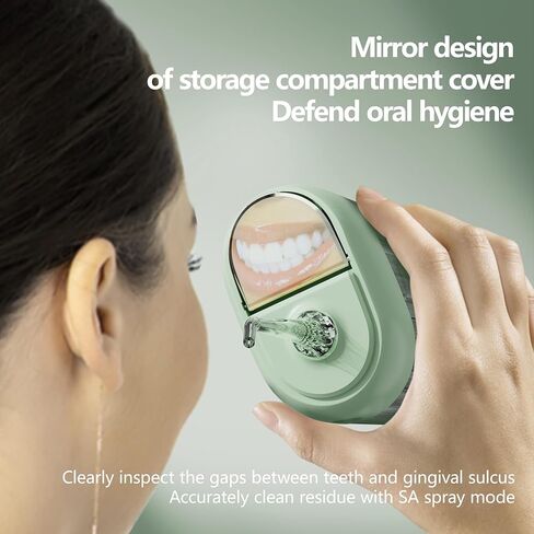 خيط تنظيف الأسنان المائي من لونا، جهاز تنظيف الفم المحمول مع 4 أوضاع، 5 أطراف تنظيف الأسنان، خزان مياه تلسكوبي 200 مل، مقاوم للماء IPX7، مزيل البلاك اللاسلكي القابل لإعادة الشحن للأسنان in Kuwait