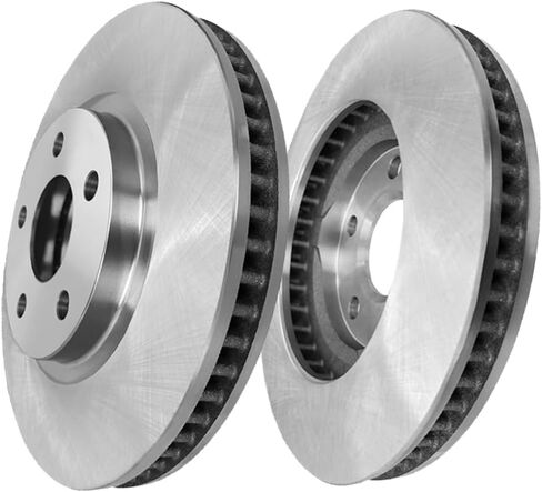 PM Auto Front 303mm Brake Disc Rotors Compatible With 2000-2005 Chevrolet Impala in Saudi Arabia