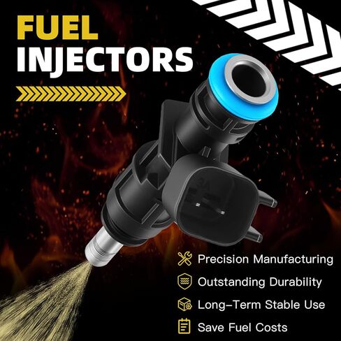 5281568AA FJ1557 Fuel Injectors Compatible with Ram1500/1500 Classic Jeep Grand Cherokee Wagoneer Dodge Challenger Charger Durango Chrysler 300 2020-2023 8Pcs in Kuwait