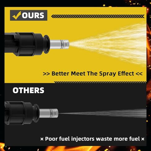 5281568AA FJ1557 Fuel Injectors Compatible with Ram1500/1500 Classic Jeep Grand Cherokee Wagoneer Dodge Challenger Charger Durango Chrysler 300 2020-2023 8Pcs in Kuwait