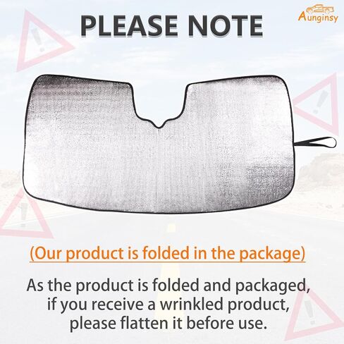Aunginsy Car Front Windshield Sunshade Compatible with Ford Maverick 2022-2025 Automotive Windshield Sunshades Foldable Reflective Sun Visor for UV Rays & Sun Heat Protection Car Interior Accessories in Saudi Arabia
