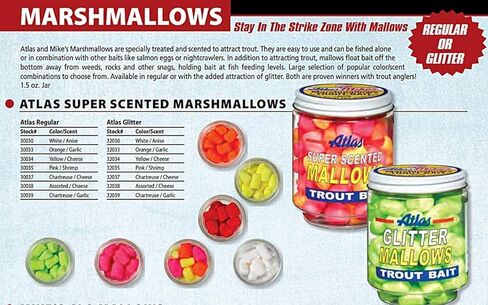 Atlas Mike's 32038 Glitter Mallows, Assorted/Cheese in Saudi Arabia