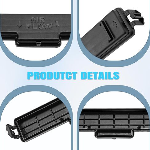 Cabin Air Filter Access Door Compatible with 2011-2020 RAM 1500 2500 3500 4500 5500, 2022 Grand Wagoneer 6.4L V8 etc, Replace OE #68052292AA, 68318365AA in Saudi Arabia