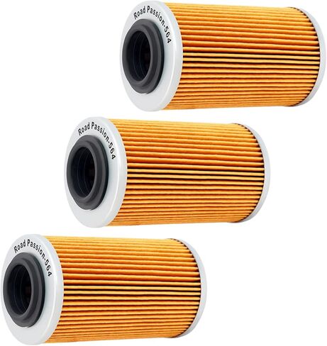 Road Passion Oil Filter for CAN-AM SPYDER RT SE5 A/C 998 / SPYDER RT SM5 A/C 998 2010-2012 (pack of 3) in Saudi Arabia