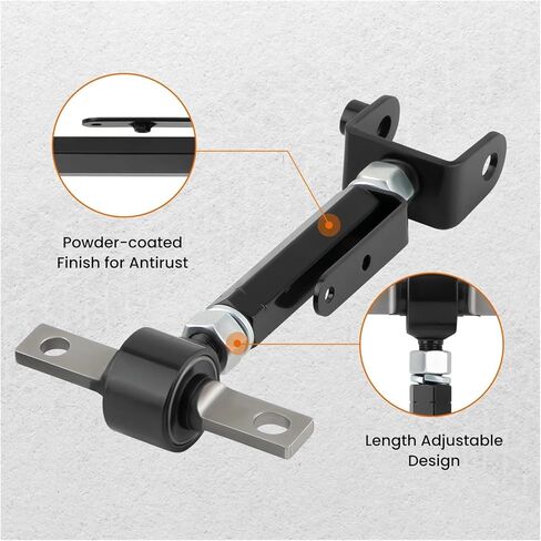 2x Adjustable Rear Alignment Camber Arms Kit Fit For Civic HX Coupe 2001-2005 auto parts in Kuwait