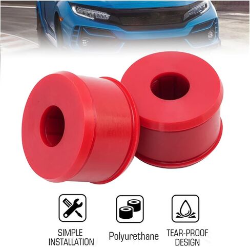 16.7106R Suspension Rear Trailing Arm Bushings Fit For Civic 1988-2000 Integra 1994-2001 Red Rubber auto parts in Kuwait