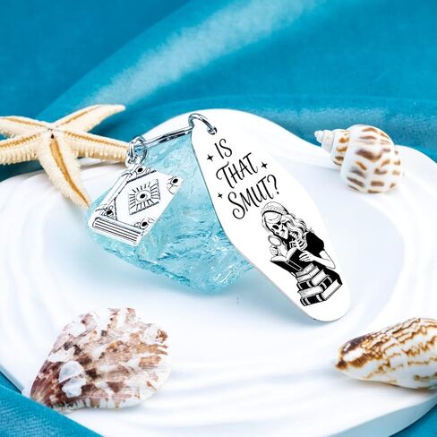Book Lovers Gifts Bookish Gifts for Women Book Keychain Bookish Things Is That Smutt Keychain Book Accessories for Reading Lovers Reading Accessories in Saudi Arabia