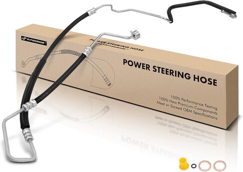 A-Premium Power Steering Hose Pressure Line Hose Assembly Compatible with Hyundai Santa Fe 2003-2006 V6 3.5L Pump To Rack in Saudi Arabia