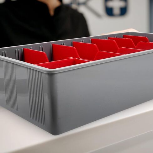 Cash Register Money Drawer Supermarket Cash Organizer Cash Drawer Tray Coin Tray Cash Drawer Organizer Teller Cash Tray Store Register Till Drawer Insert Cash Drawer Under Counter in Kuwait