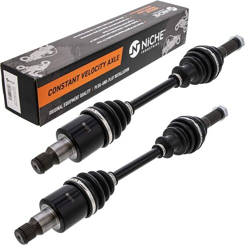 NICHE Rear CV Axle Half Drive Shaft for Polaris RZR S 800 1332884 1332672 1332444 2203544 2203546 2 Pack in Saudi Arabia