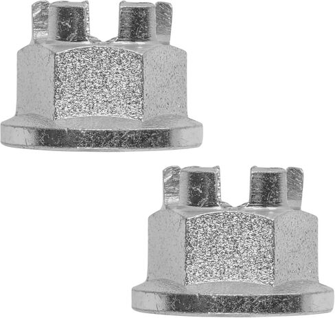 Replacement For Castle Nut for Honda Rancher 400 TRX400FA TRX400FGA 2004-07 Front Wheel Axle 2x Mod-C26C-10428 in Saudi Arabia