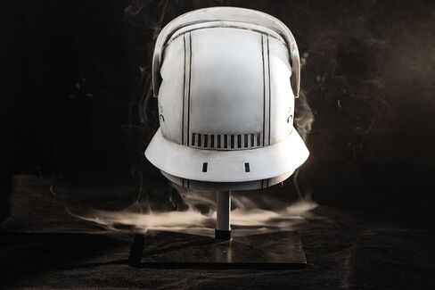 تانك تروبر خوذة قناع الدعائم التنكرية للرجال البالغين في الهالوين التنكرية، الراتنج in Kuwait