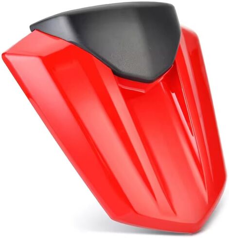 لهوندا CB500F CBR400R CBR500R 2016 2017 2018 2019 2020 2021 2022 2023 2024 دراجة نارية المقعد الخلفي مقعد الركاب الخلفي غطاء القلنسوة (أحمر) in Kuwait