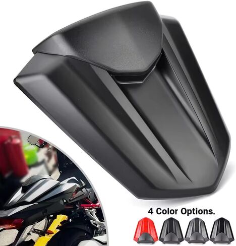 لهوندا CB500F CBR400R CBR500R 2016 2017 2018 2019 2020 2021 2022 2023 2024 دراجة نارية المقعد الخلفي مقعد الركاب الخلفي غطاء القلنسوة (أحمر) in Kuwait