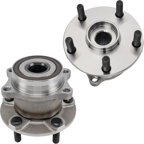 KAX 512536 زوج محمل العجلات الخلفية متوافق مع Subaru Outback 2015-2021، Subaru Legacy 2015-2021، Ascent 2019-2021، Subaru Forester 2019، WRX 2015-2019، 5 العروات in Kuwait