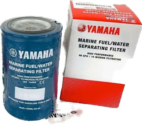 PWCParts VF200 VF225 VF250 LA/LB 4.2L VMAX SHO طقم تغيير زيت الصيانة مع طقم إصلاح إعادة بناء مضخة المياه وشمعات الإشعال والعتاد Lube HD مضخة فلتر الوقود يناسب Yamaha in Saudi Arabia