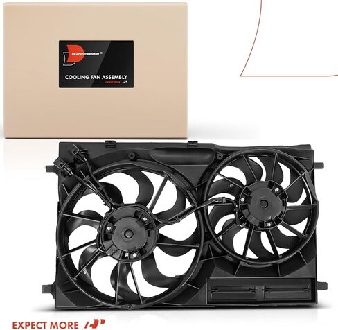 مجموعة مروحة تبريد رادياتير المحرك A-Premium متوافقة مع موديلات Ford مختارة - Transit-150 2015-2023، Transit-250 2015-2023، Transit-350 2015-2023، Transit-350 HD 2015-2023 - استبدال # CK4Z8C607B in Saudi Arabia